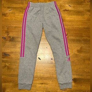 Adidas sweatpants size kids large 14